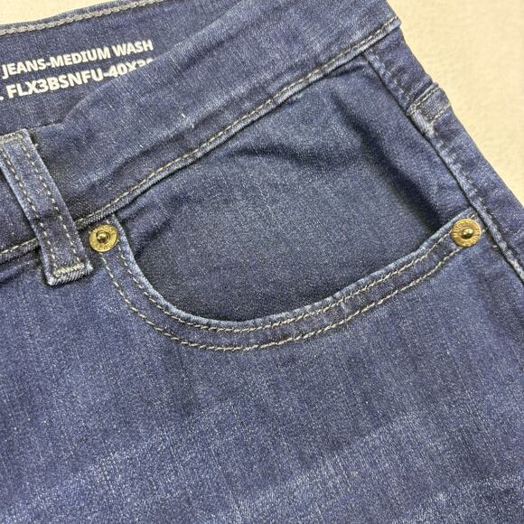 Mugsy PMT Clutch Jeans Medium Wash Straight Leg Size 40x30 FLX3BSNFU - Picture 5 of 14